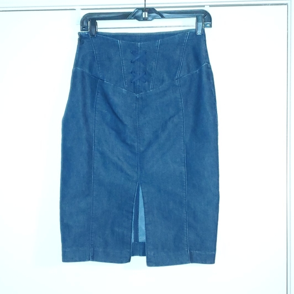 Denim Skirt - Picture 4 of 4